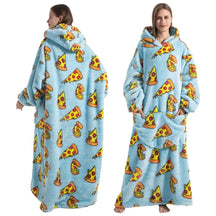 Hoodie cobertor com capuz longo adulto variação FH107 Raizza Kids
