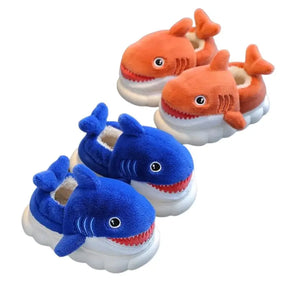 Pantufa Infantil Tubarão Azul - Raizza