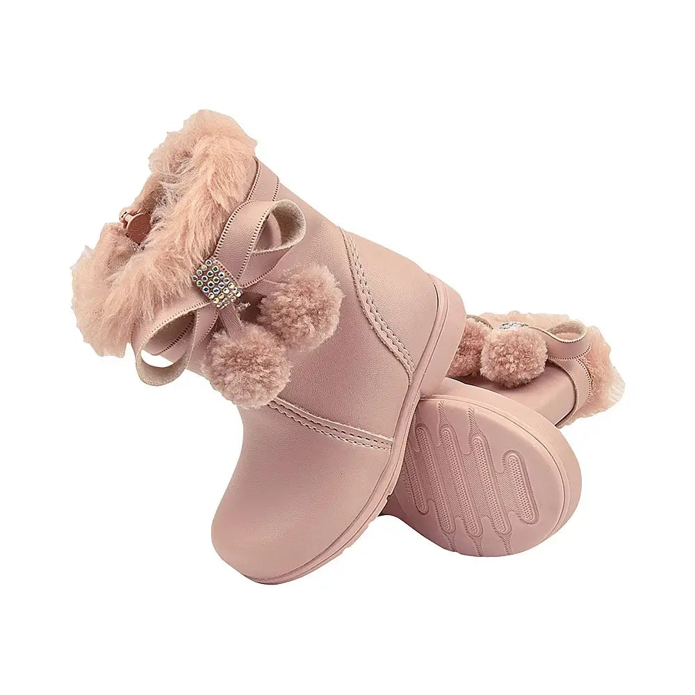 Bota Infantil Coturno Feminina Le Rose - Raizza