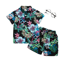 Conjunto Masculino Infantil Tropical Preta - Raizza