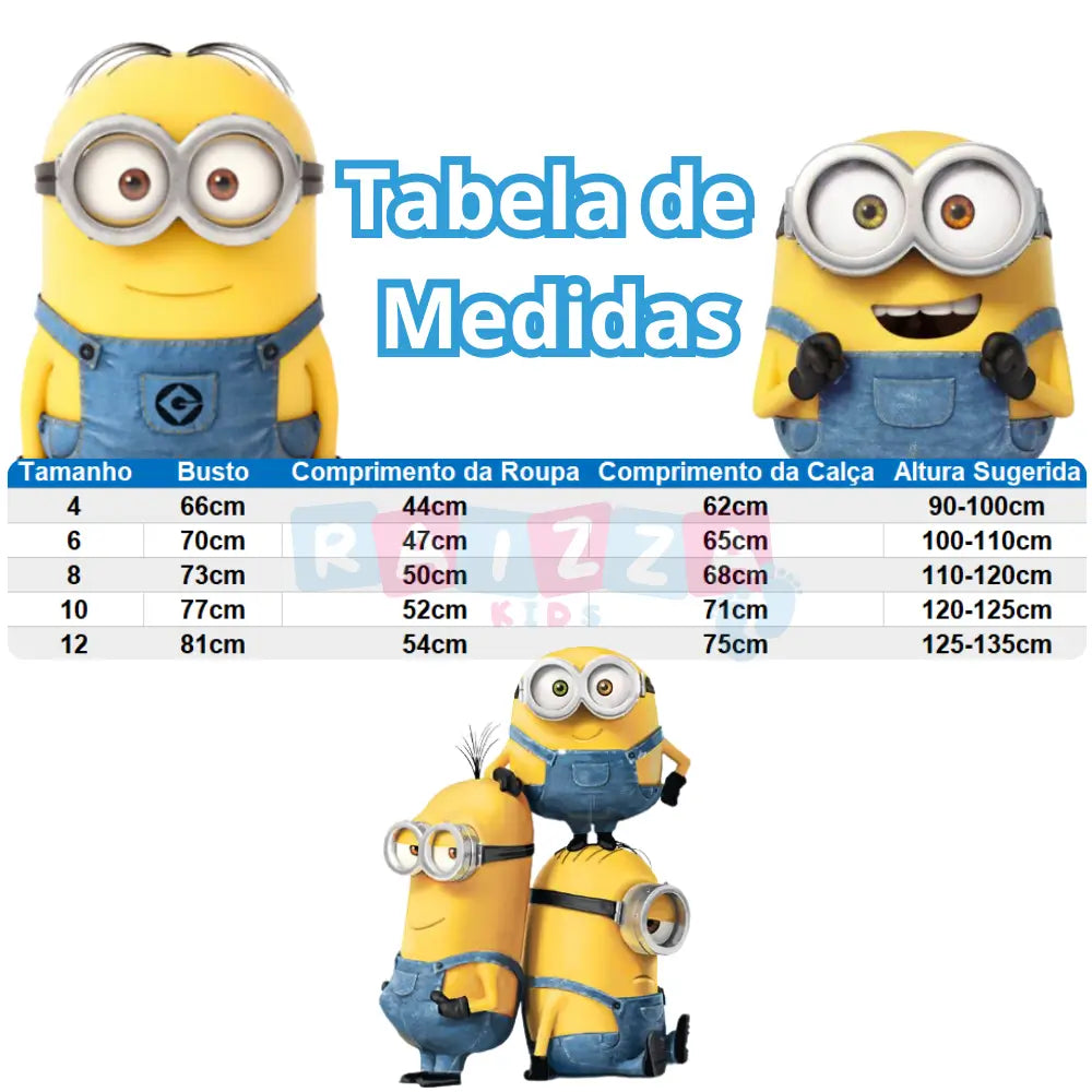 Pijama Minions Infantil