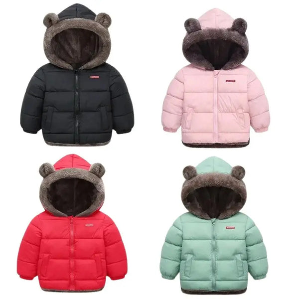 Jaqueta-Puffer-Infantil-Dupla-Face-Ursinho-Rosa-Raizza-Kids