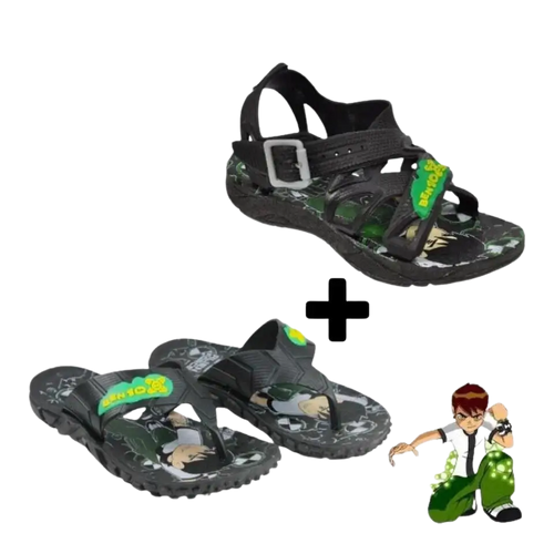 Sandália-Infantil-Masculino-Heróis-Estilosa-Raizza-Kids