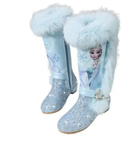 Bota-Frozen-Infantil-Salto-Azul-Raizza-Kids