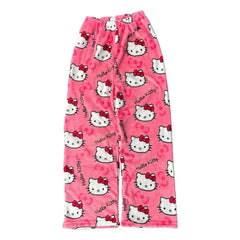 Calça Hello Kitty Pijama Peluciada To Com Sono Pijamas