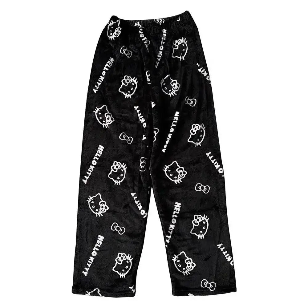 Calça Hello Kitty Pijama Peluciada To Com Sono Pijamas