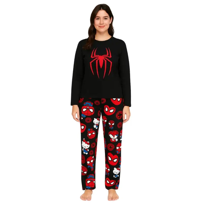 Calça Homem-Aranha e Hello Kitty Pijama