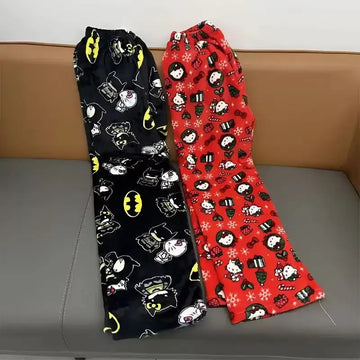 Calça_Pijama_Batman_e_Hello_Kitty_To_Com_Sono_Pijamas