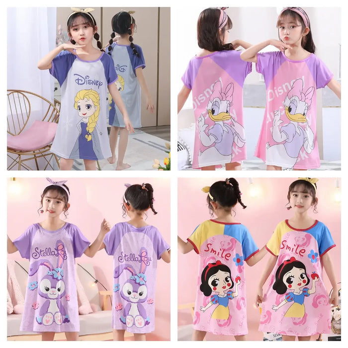 Camisola-Infantil-Princesa-Algodão-Raizza-Kids