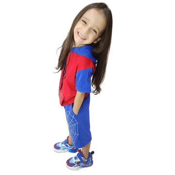 Conjunto Infantil Homem Aranha Confortavel Raizza Kids