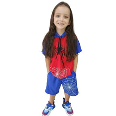 Conjunto Infantil Homem Aranha Confortavel Raizza Kids