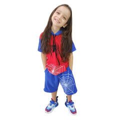 Conjunto Infantil Homem Aranha Confortavel Raizza Kids