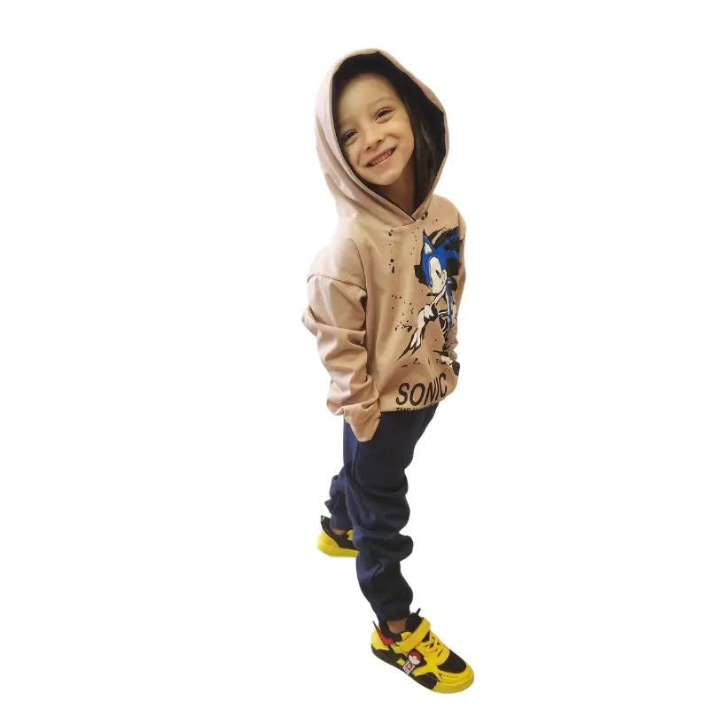 Conjunto Infantil Moletom Sonic Raizza Kids