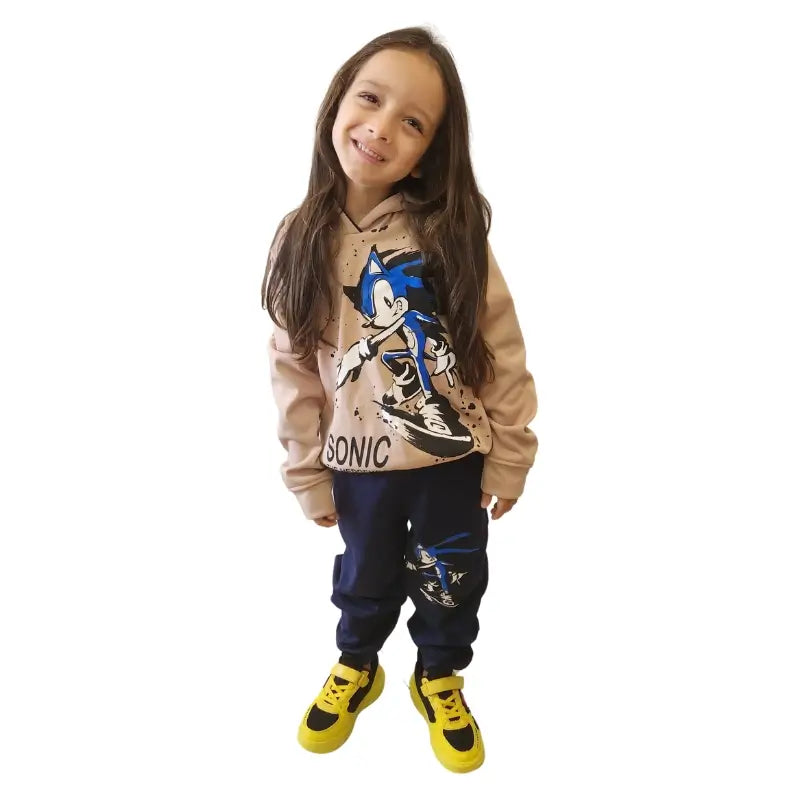 Conjunto Infantil Moletom Sonic Raizza Kids
