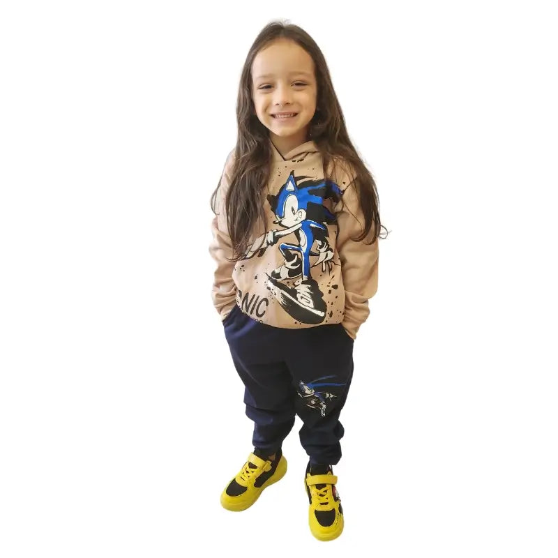Conjunto Infantil Moletom Sonic Raizza Kids