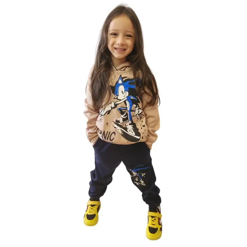 Conjunto Infantil Moletom Sonic Raizza Kids