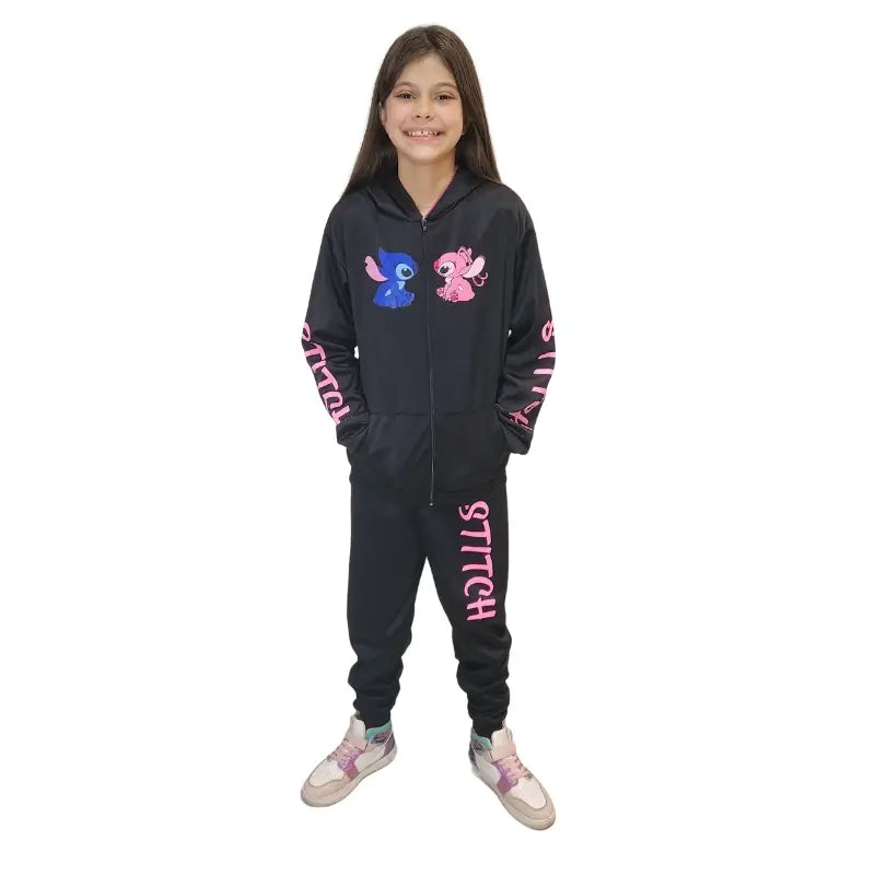 Conjunto Infantil Stitch Estiloso e Quentinho Raizza Kids