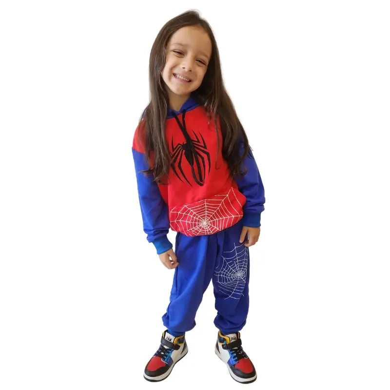 Conjunto Moletom Infantil Homem Aranha Raizza Kids