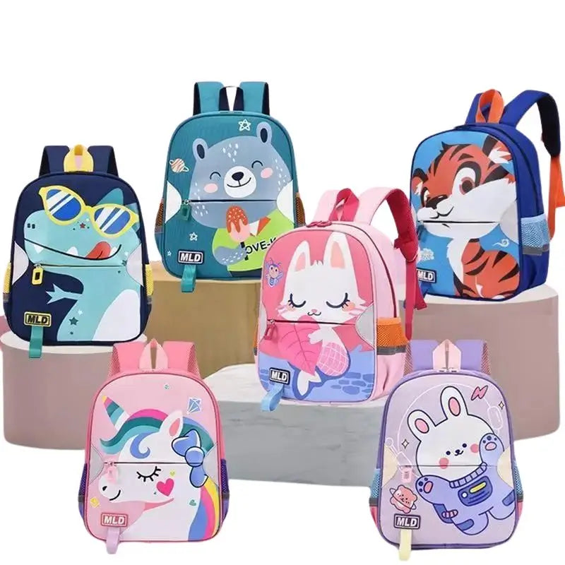 Mochila Infantil Animais Bichinhos Menina Menino - Raizza