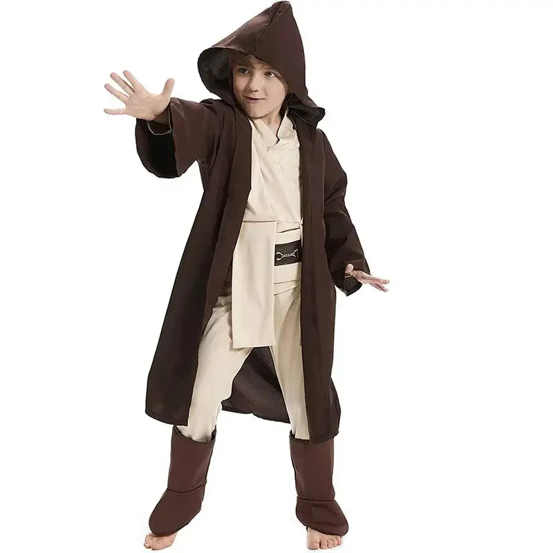 Fantasia Infantil Obi-Wan Jedi Star Wars Raizza Kids
