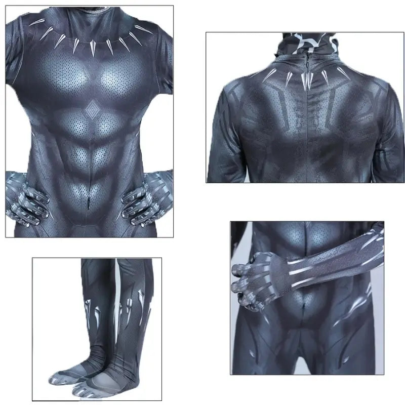 Fantasia Infantil Pantera Negra Raizza Kids