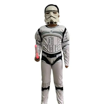 Fantasia Infantil Star Wars Darth Vader stormtrooper Raizza Kids