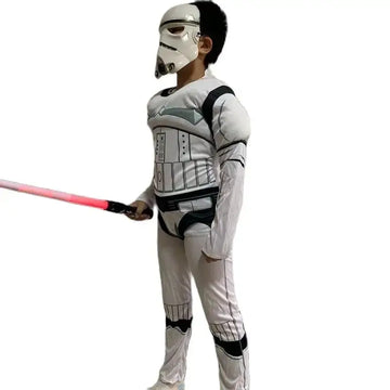 Fantasia Infantil Star Wars Darth Vader stormtrooper Raizza Kids