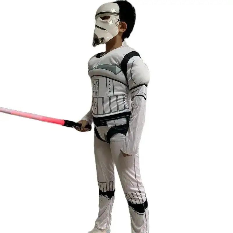Fantasia Infantil Star Wars Darth Vader stormtrooper Raizza Kids