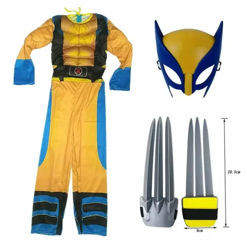 Fantasia Infantil Wolverine Raizza Kids