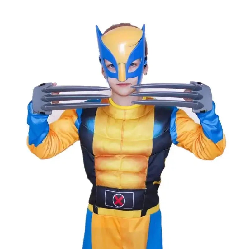 Fantasia Infantil Wolverine Raizza Kids