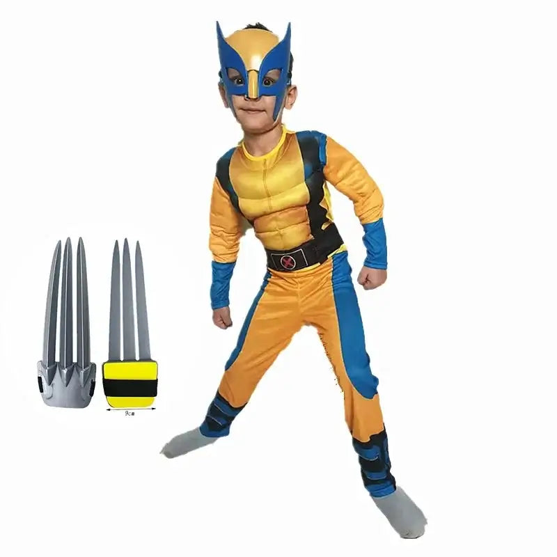 Fantasia Infantil Wolverine Raizza Kids