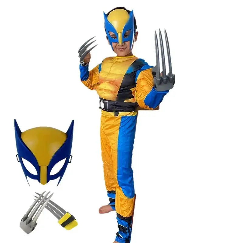 Fantasia Infantil Wolverine Raizza Kids