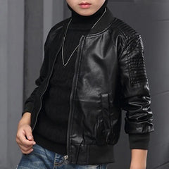 Jaqueta-de-Couro-Infantil-Masculina-Conforto-Raizza-Kids