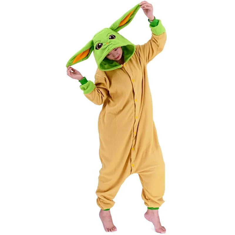 Macacao Pijama Baby Yoda Raizza Kids