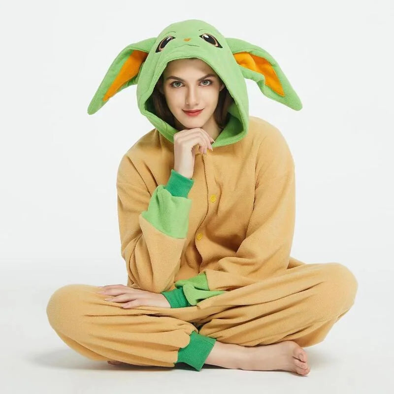 Macacao Pijama Baby Yoda Raizza Kids