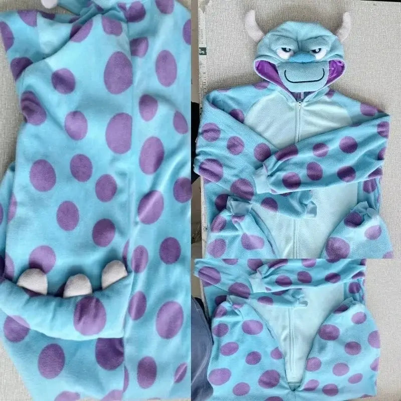 Macacao Pijama Monstros SA Raizza Kids