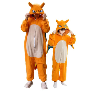 Macacao Pijama Pokemon Charizard Raizza Kids