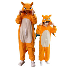 Macacao Pijama Pokemon Charizard Raizza Kids