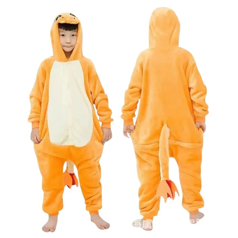 Macacao Pijama Pokemon Charmander Raizza Kids