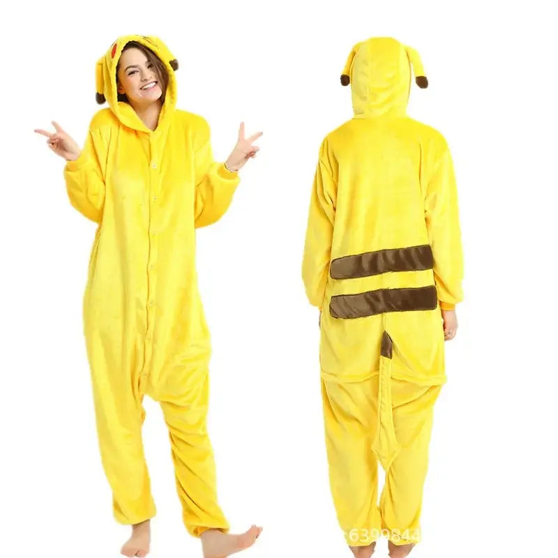 Macacao Pijama Pokemon Pikachu Raizza Kids