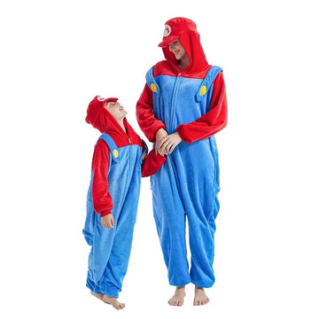 Macacao Pijama Super Mario Raizza Kids