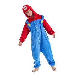 Macacao Pijama Super Mario Raizza Kids