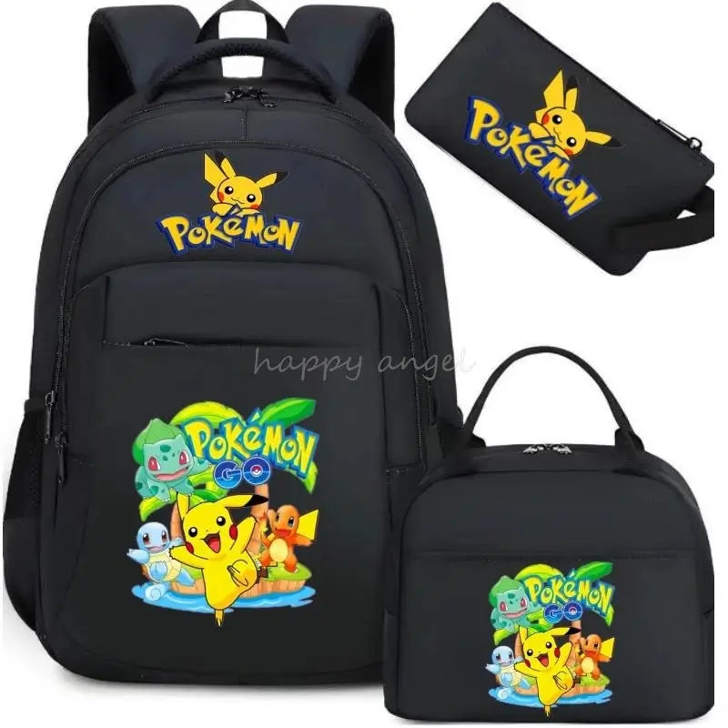 Mochila Pokemon Pikachu Raizza Kids