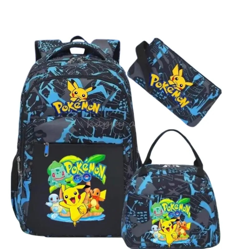 Mochila Pokemon Pikachu Raizza Kids