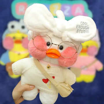 Paper-Duck-Rosa-Pato-Lalafanfan-Pelúcia-Raizza-Kids