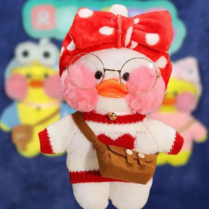 Paper-Duck-Rosa-Pato-Lalafanfan-Pelúcia-Raizza-Kids