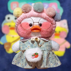 Paper-Duck-Rosa-Pato-Lalafanfan-Pelúcia-Raizza-Kids