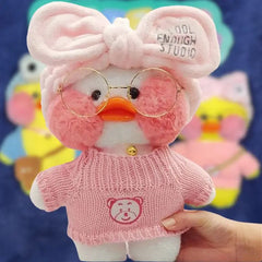 Paper-Duck-Rosa-Pato-Lalafanfan-Pelúcia-Raizza-Kids