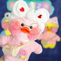 Paper-Duck-Rosa-Pato-Lalafanfan-Pelúcia-Raizza-Kids