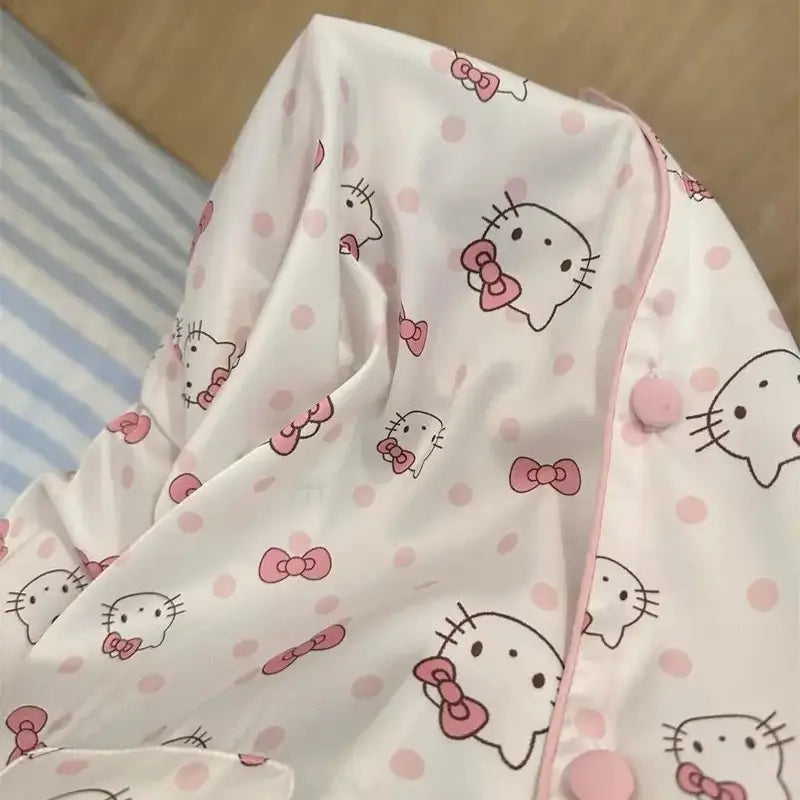 Pijama Americano Hello Kitty To Com Sono Pijamas
